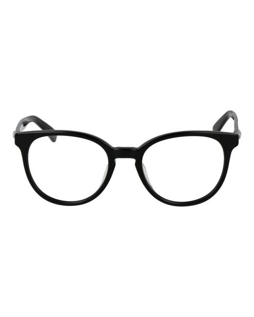 Longchamp Black Cellulose Acetate Glasses (frames)