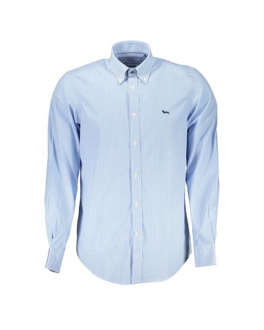 Harmont & Blaine Blue Cotton Shirt for men
