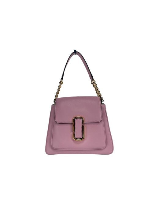 Marc Jacobs Purple The J Marc Mini Chain Satchel Bag Crossbody