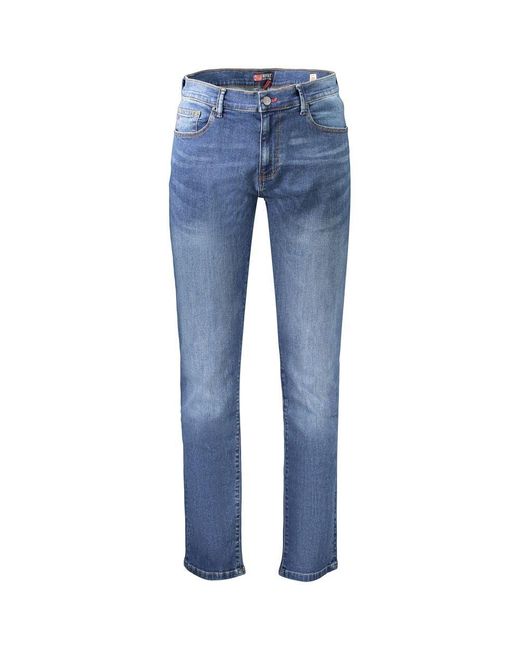 Norway 1963 Blue Cotton Men's Jeans for men