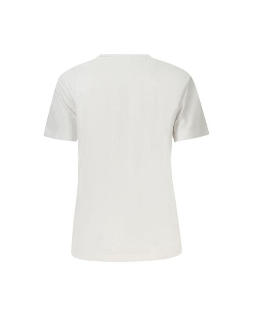 Calvin Klein White Cotton Tops & T for men