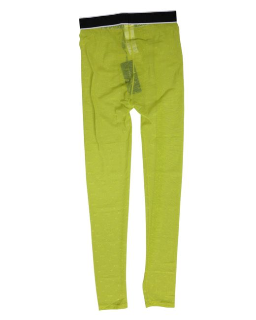 Dolce & Gabbana Green Leggings