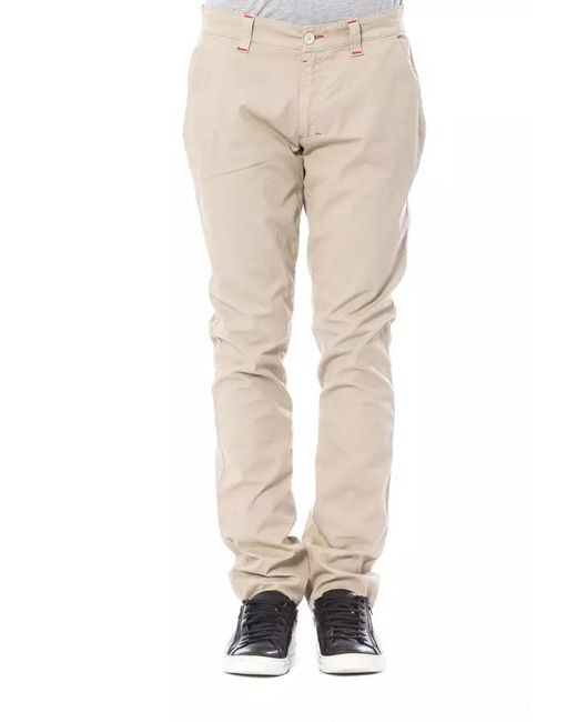 Verri Natural Slim Fit Chino Pants for men