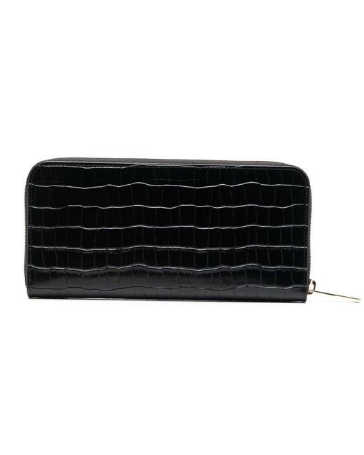 Baldinini Black Leather Wallet