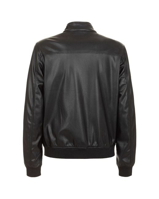 Fred Mello Black Polyethylene Jacket for Men Lyst
