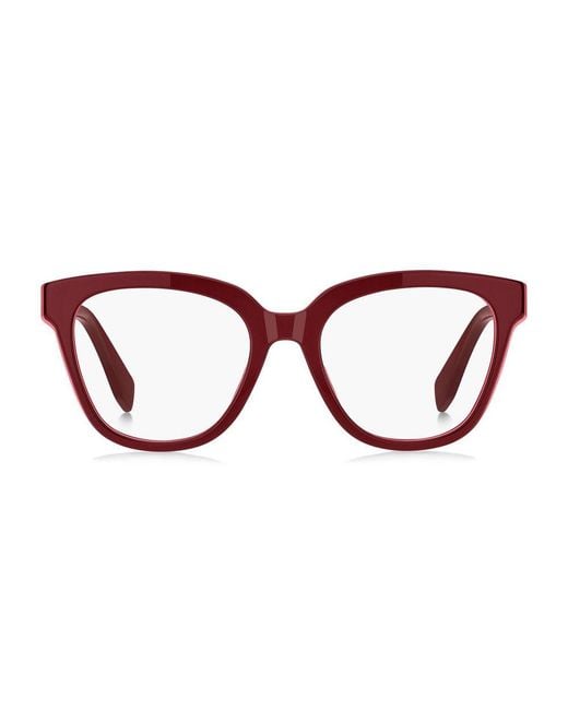 Marc Jacobs Red Multicolor Plastic Glasses (frames)