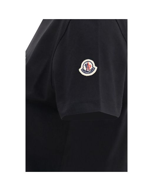 Moncler Black Cotton T