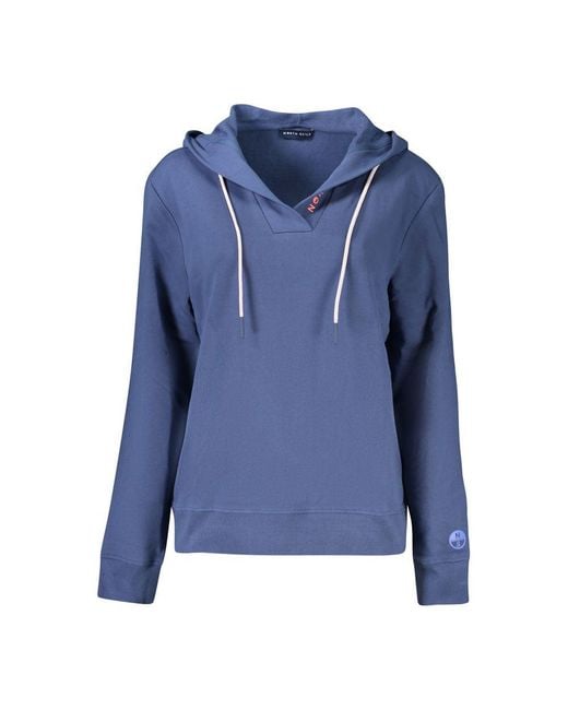 North Sails Blue Cotton Sweatshirt