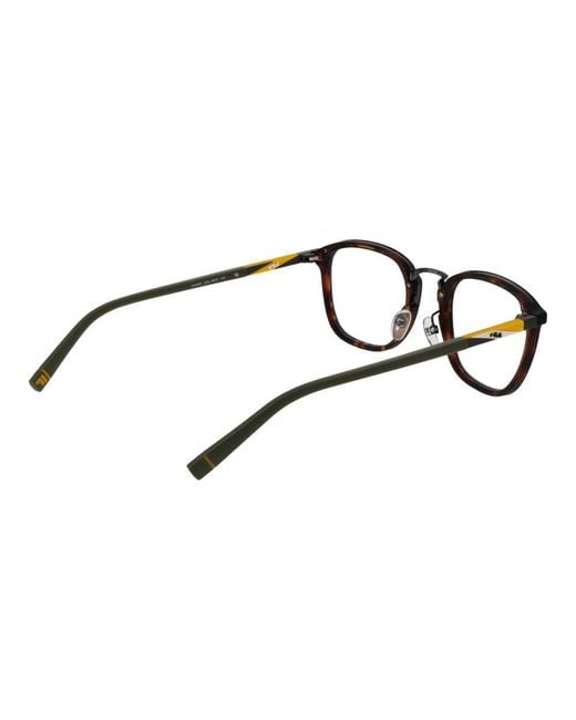 Fila Black Brown Plastic Glasses (frames)