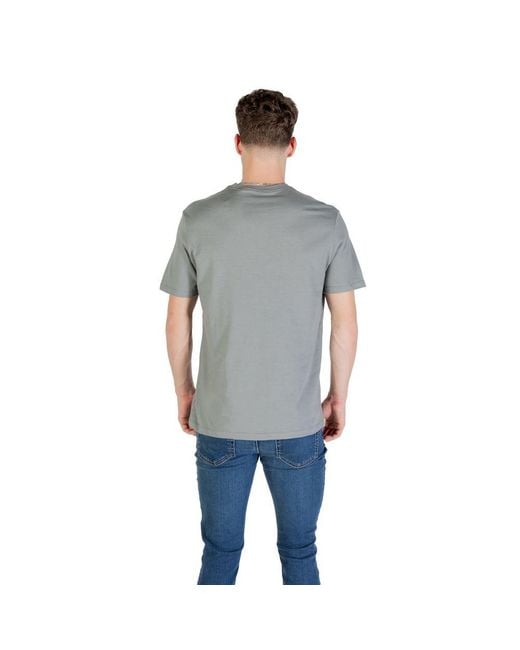 Calvin Klein Gray Cotton T for men
