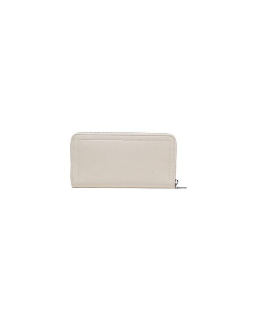 Love Moschino White Beige Polyethylene Wallet