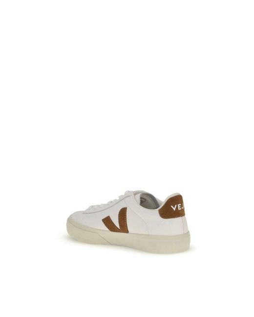 Veja White Leather Sneakers