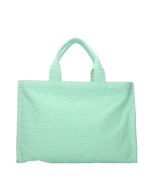 Givenchy Green Fabric Handbag