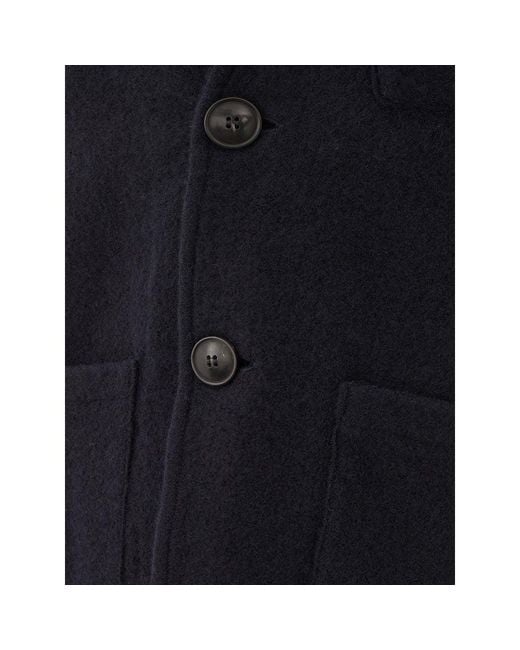 Kangra Blue Wool Jacket for men