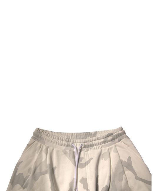 Dolce & Gabbana Natural White Camouflage Cargo Jogger Pants for men