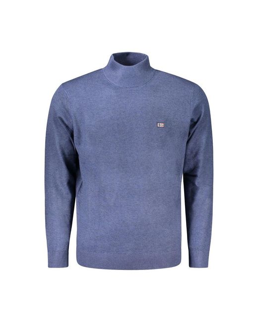 Norway 1963 Blue Polyester Sweater for men