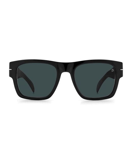 David Beckham Black Plastic Sunglasses for men