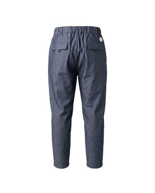 Trussardi Blue Cotton Men Pant for men