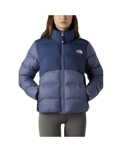 The North Face Blue Polyester Coat