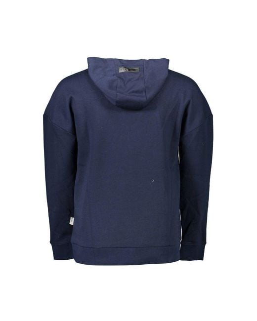 Philipp Plein Blue Cotton Sweatshirt for men