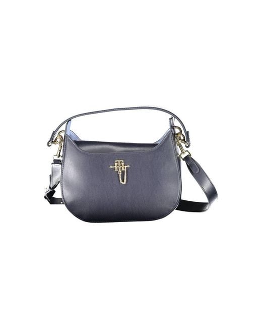Tommy Hilfiger Blue Polyethylene Handbag for men