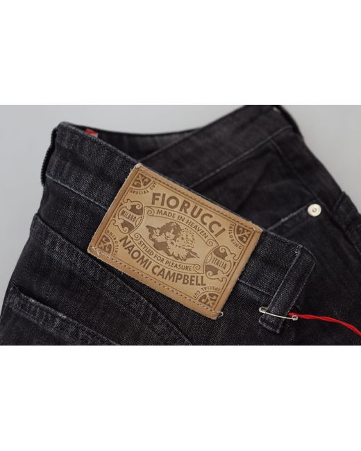 Fiorucci Black Chic Low Waist Skinny Jeans