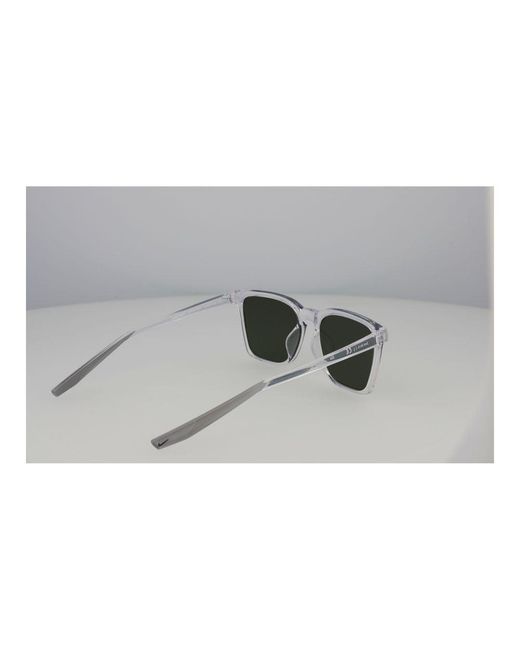 Nike Gray Transparent Plastic Sunglasses for men