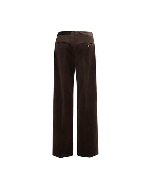 Lardini Brown Cotton Pants