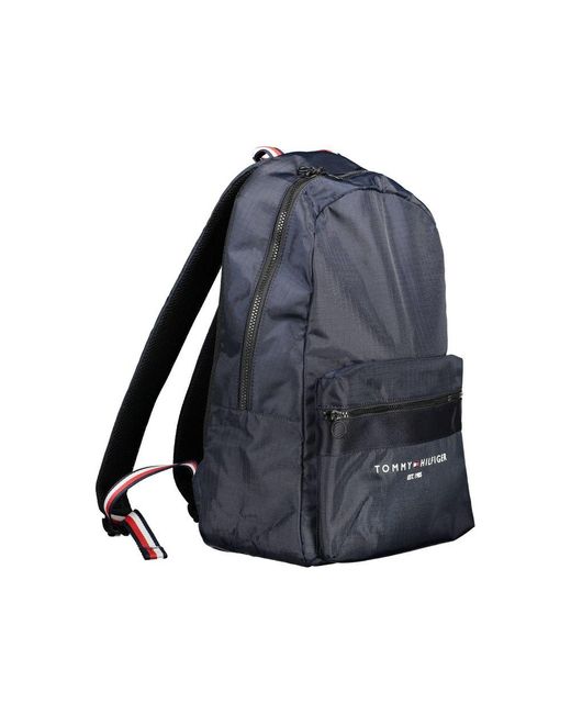 Tommy Hilfiger Gray Eco-Chic Backpack With Laptop Pocket for men
