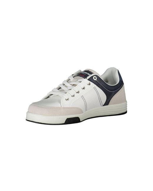 Carrera White Polyethylene Sneaker for men