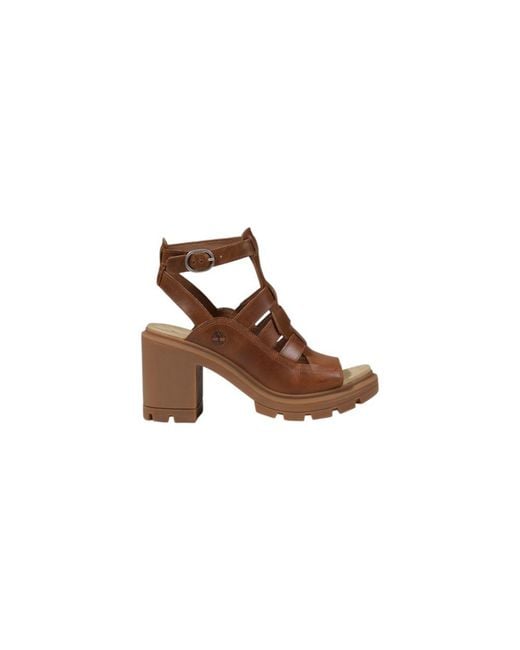 Timberland Brown Beige Leather Strap