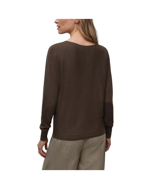 Street One Brown Viscose Sweatshirt