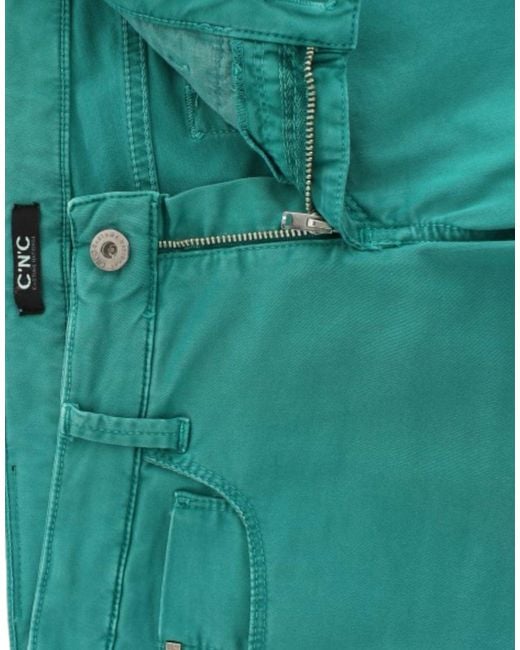 CoSTUME NATIONAL Straight Leg Jeans Green Sig12463