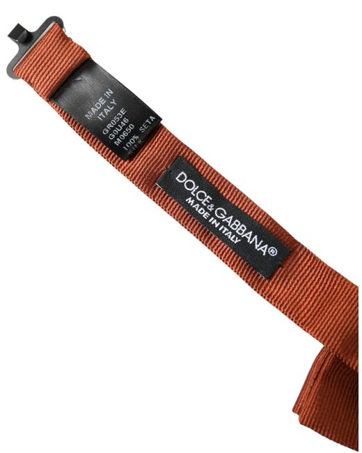 Dolce & Gabbana Brown Bow Ties for men
