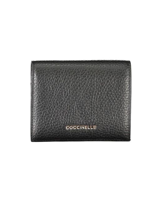 Coccinelle Gray Leather Wallet