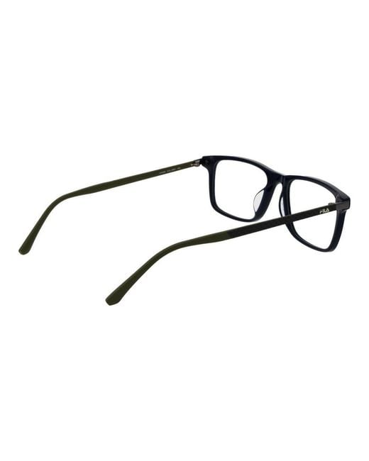 Fila Black Rubber Glasses (Frames) for men