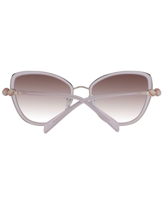 Emilio Pucci Brown Pink Sunglasses
