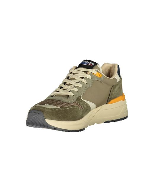 Blauer Green Polyester Men Sneaker for men