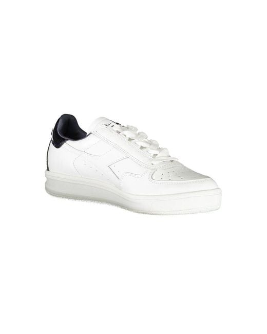 Diadora White Leather Sneaker