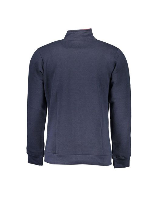 Gianmarco Venturi Blue Polyester Men Sweatshirt for men