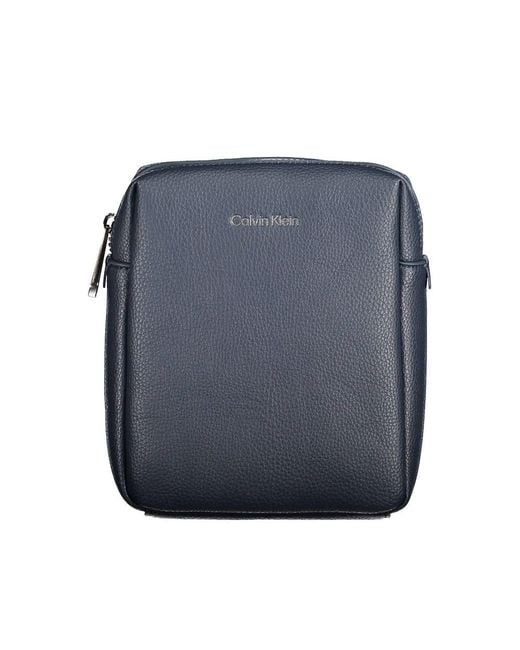 Calvin Klein Blue Polyester Shoulder Bag for men