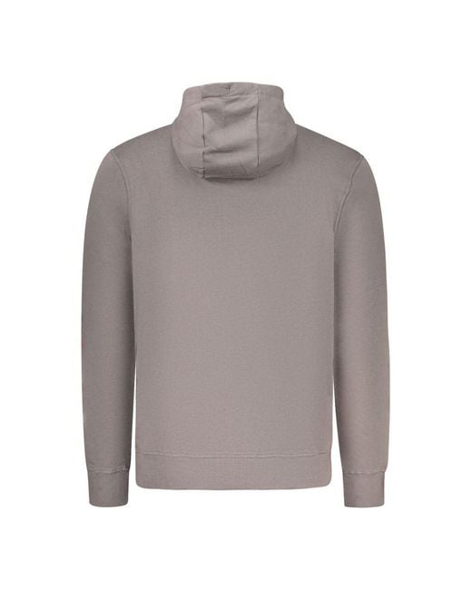 North Sails Gray Cotton Sweatshirt for men