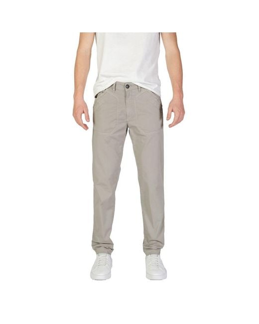 Refrigiwear Gray Cotton Jeans & Pant for men