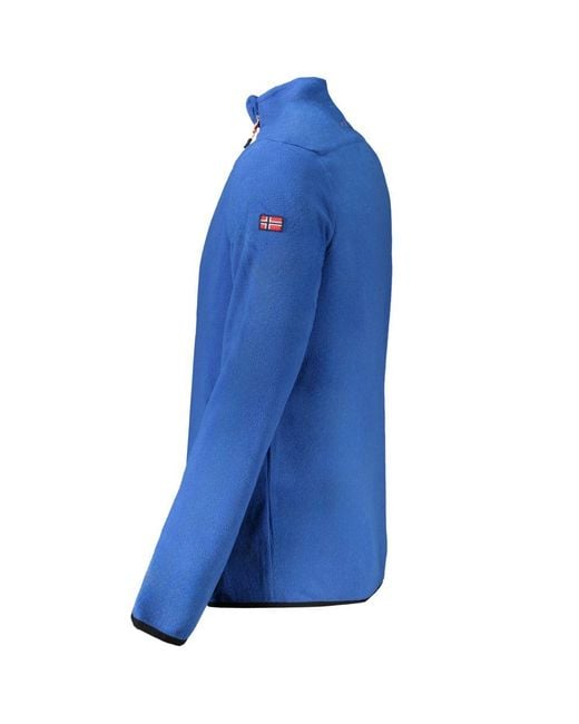 Norway 1963 Blue Polyester Sweater for men