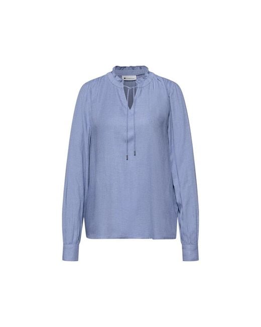 Street One Light Blue Viscose Blouse