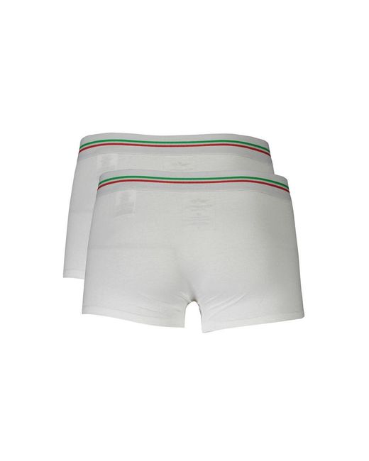 Aeronautica Militare Gray Cotton Underwear for men