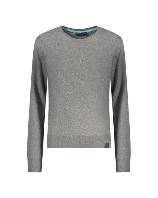 North Sails Gray Grigio Poliammide Sweater