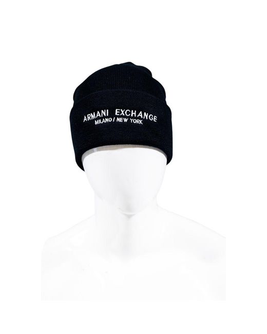 ARMANI EXCHANGE Blue Polyester Cap (baseball Hat) for men