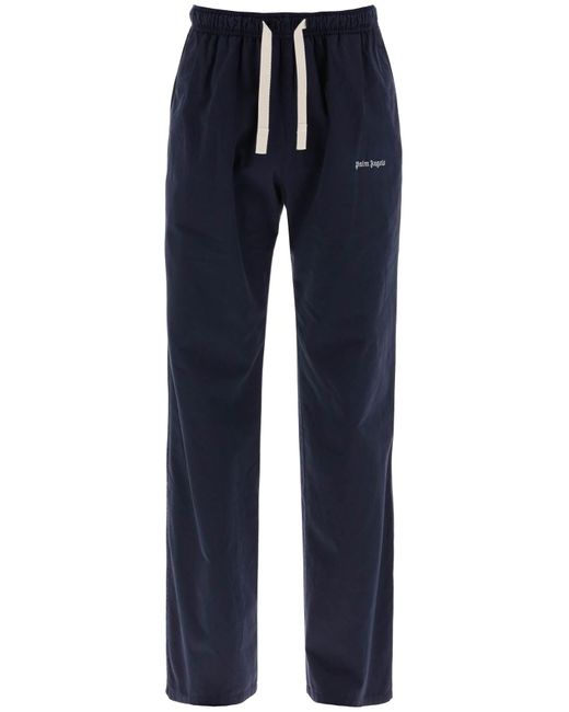 Palm Angels Blue Joggers Travel for men