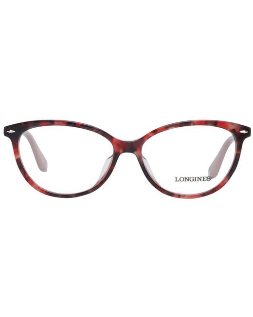 Longines Brown Plastic Glasses (Frames)